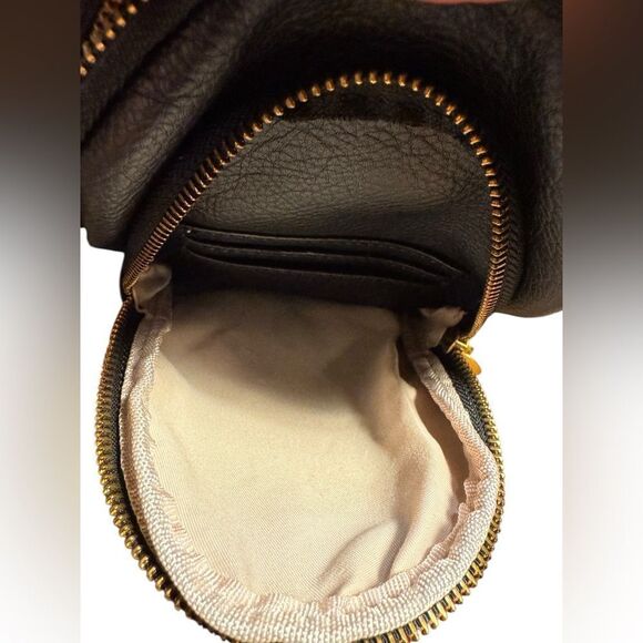 Style & Co. Black Leather like Sling Bag - Picture 4 of 7